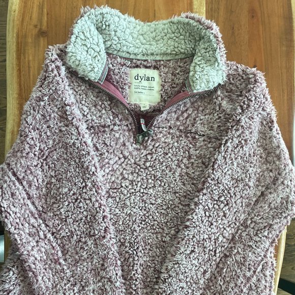 Dylan Los Angeles Sherpa Pullover Jacket Size S - Picture 1 of 4